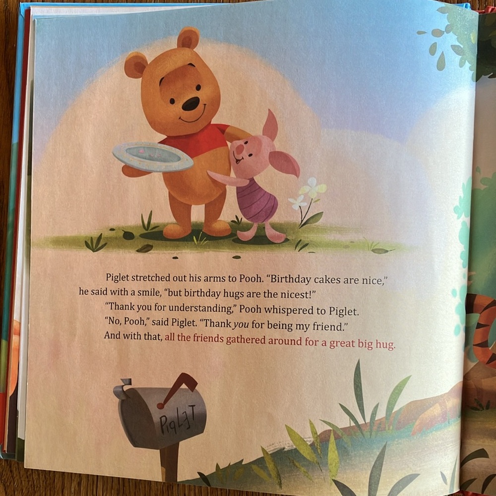 WINNIE THE POOH,POOH AND THE SMACKEREL OF CAKE BOOK 1  INTERACTIVE STORYBOOK - Picture 5 of 10